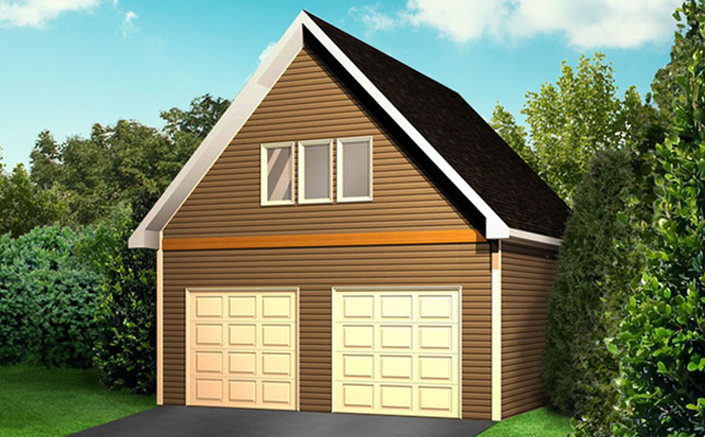 garage package with loft